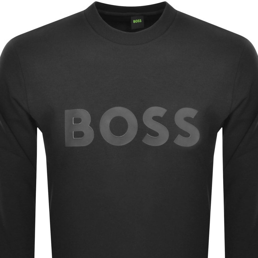 Hugo boss salbo sweatshirt black discount